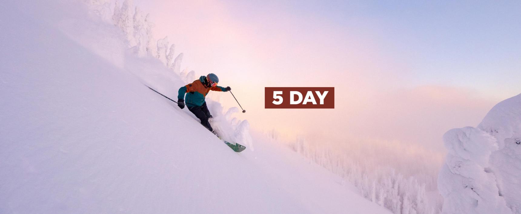 Picture of ALPINE PEAKS CARD - 5 DAY